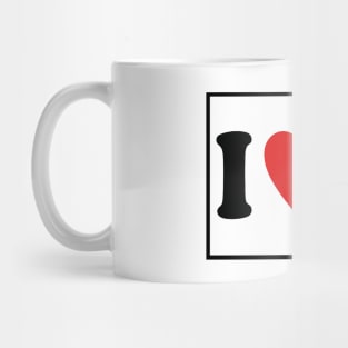 I LOVE VINYL Mug